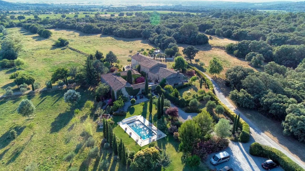 Mas De La Rivoire B&B Villevieille Buitenkant foto