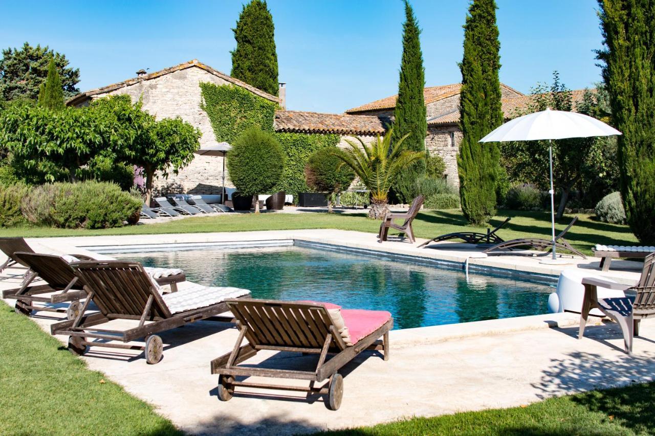 Mas De La Rivoire B&B Villevieille Buitenkant foto