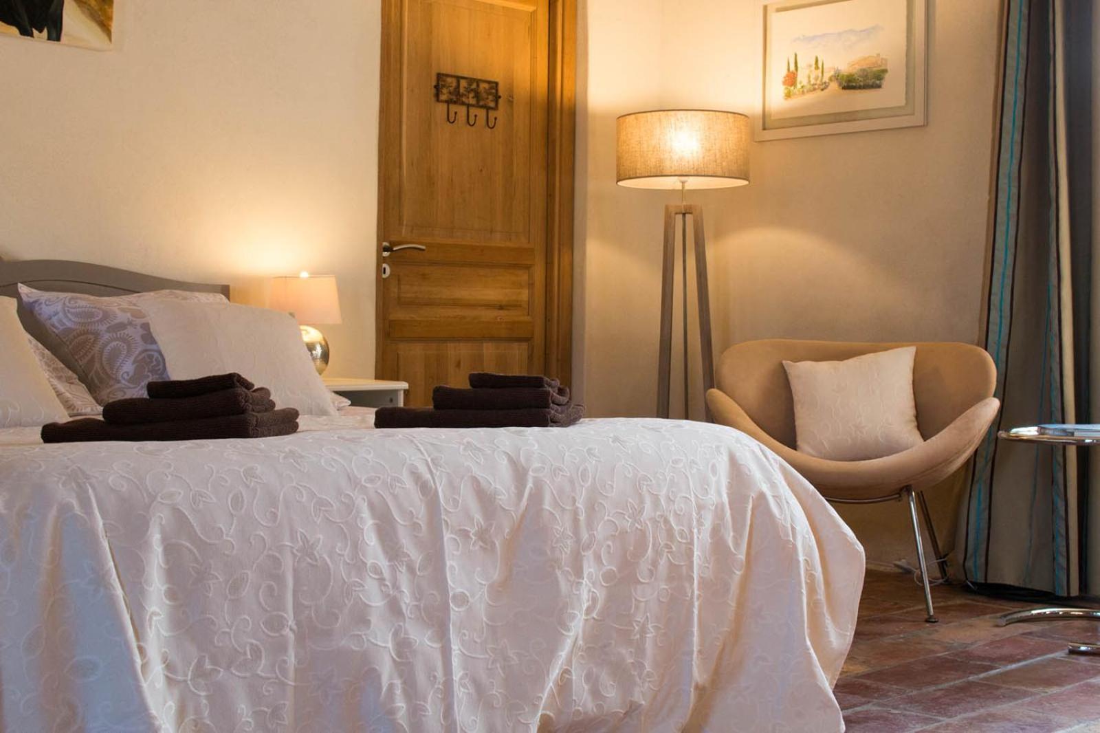 Mas De La Rivoire B&B Villevieille Buitenkant foto