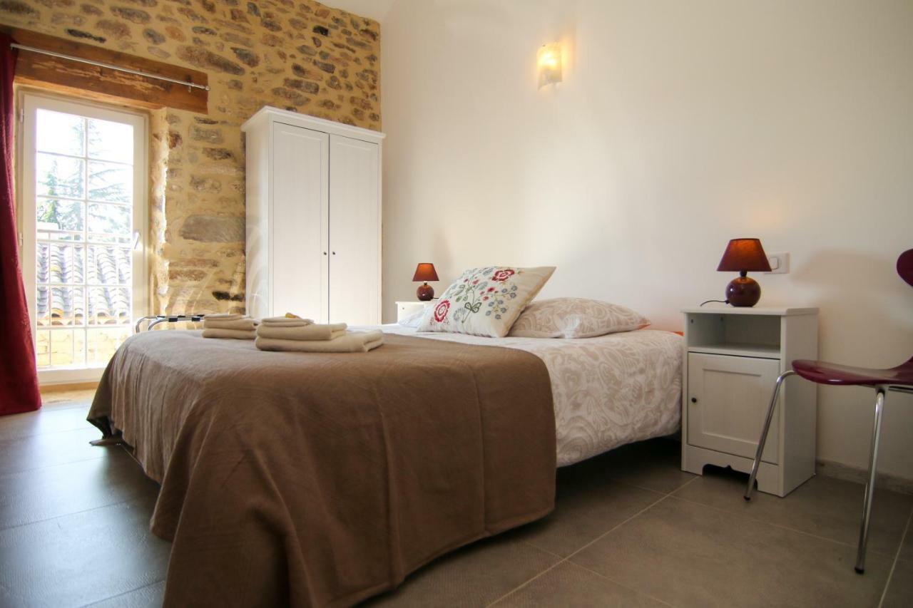Mas De La Rivoire B&B Villevieille Buitenkant foto