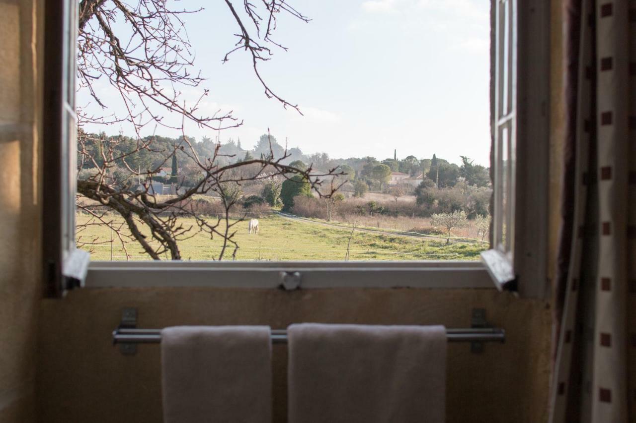 Mas De La Rivoire B&B Villevieille Buitenkant foto