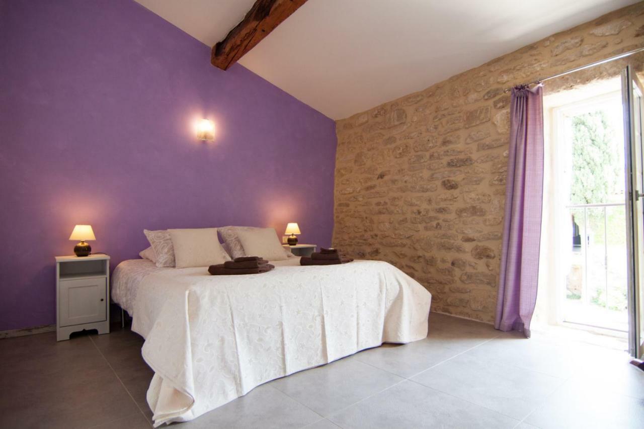 Mas De La Rivoire B&B Villevieille Buitenkant foto